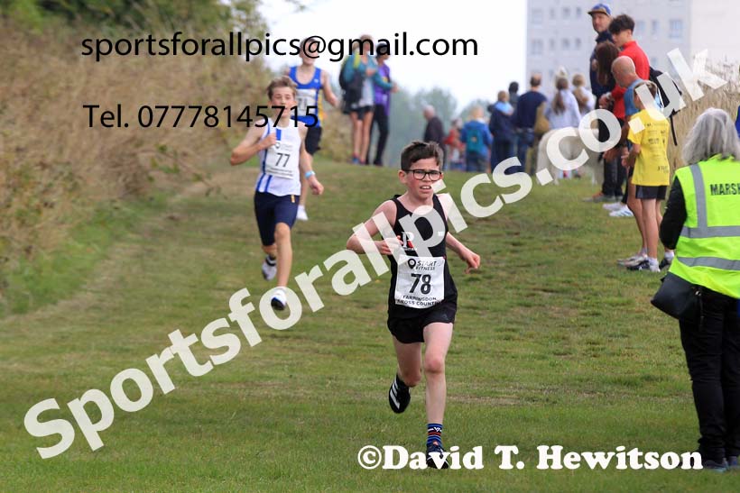 Boys and Girls under-13s 2022 Farringdon Cross Country, Sunderland, Saturday, Sept. 3rd. Photo: David T. Hewitson/Sports for All Pics